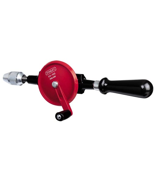 STANLEY DOUBLE PINION HAND DRILL