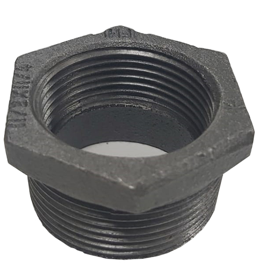 BLACK REDUCER BUSH 11/2" X 11/4"