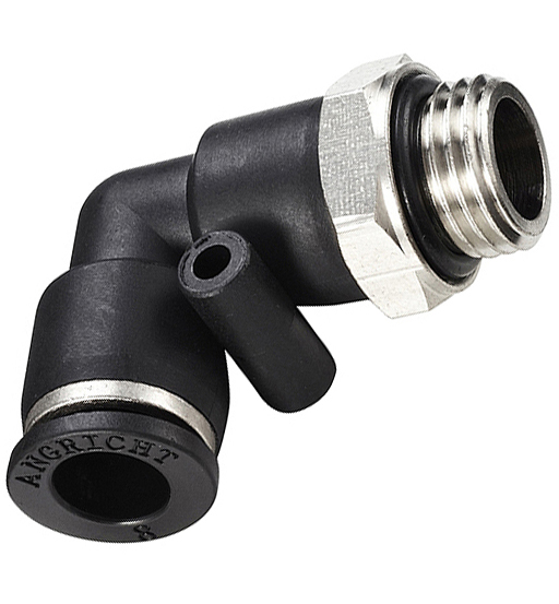 PNEUMATIC PN ELBOW MALE HMX A136-6-1/8BSPT (PL)