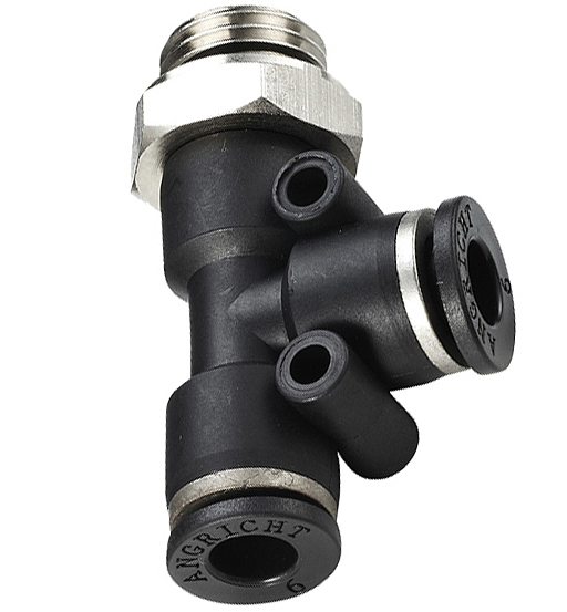 PNEUMATIC TEE PD HMX A140-6-1/8BSPT (PD)