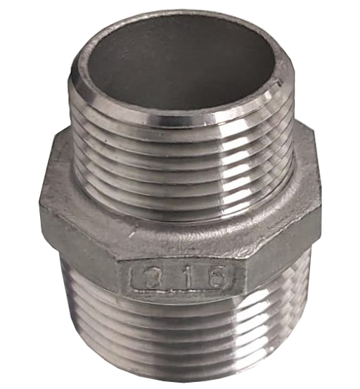 SS REDUCER NIPPLE 1" X 1/2"