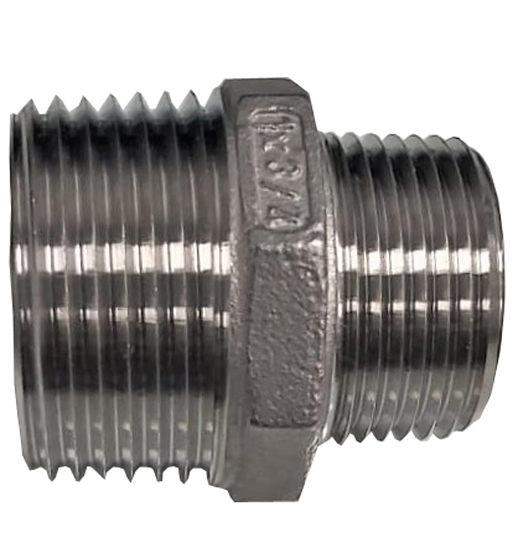 SS REDUCER NIPPLE 1" X 1/2" view 2