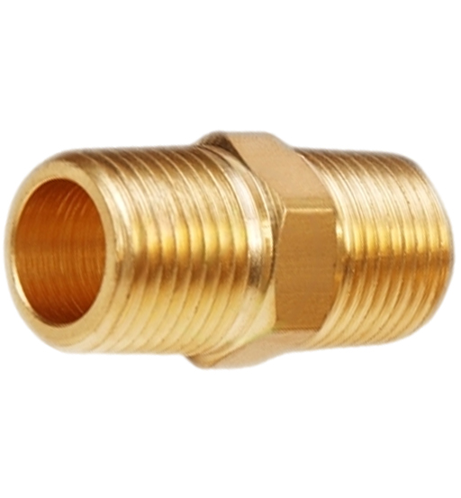 BRASS NIPPLE 1"