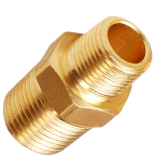 BRASS REDUCER NIPPLE 3/4" X 1"
