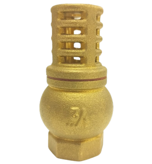 FOOT VALVE 1" BRASS NET