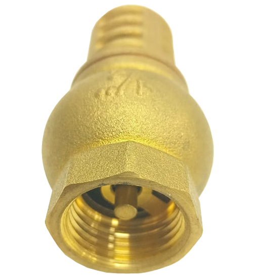 FOOT VALVE 2" BRASS NET view 2