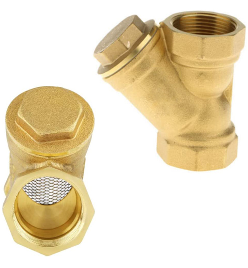 BRASS Y STRAINER 11/2"