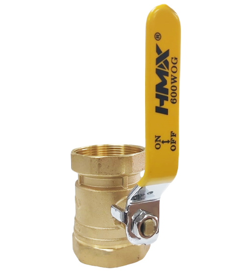 BRASS BALL VALVE 11/4" HMX