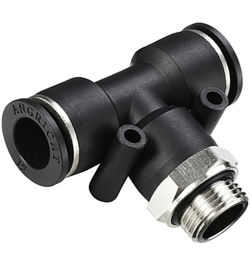 PNEUMATIC TEE MALE HMX A139-10-3/8BSPT (PB)