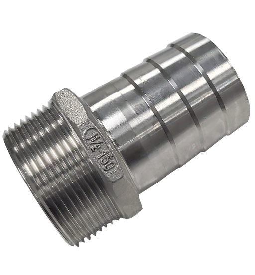 SS KING NIPPLE 3/8"