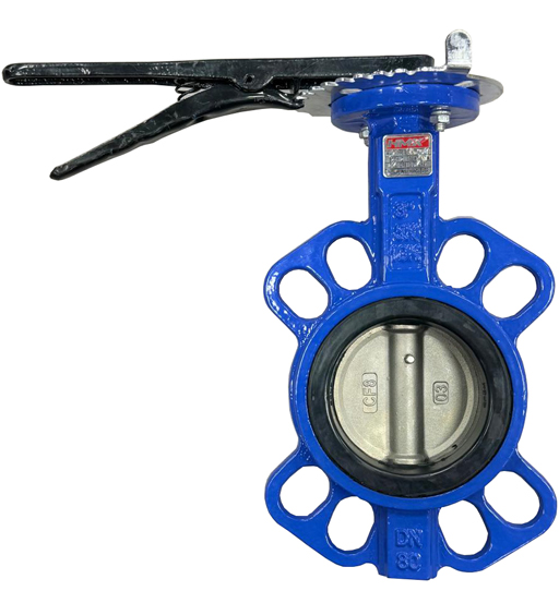 BUTTERFLY VALVE 6" SS DISC HMX