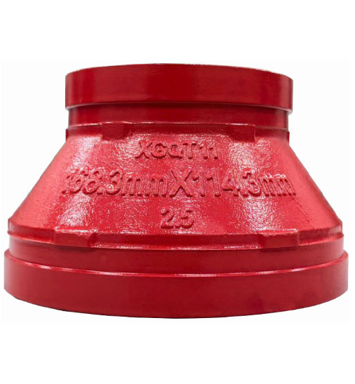 GROOVED CONCENTRIC REDUCER 6" X 21/2" HMX view 2