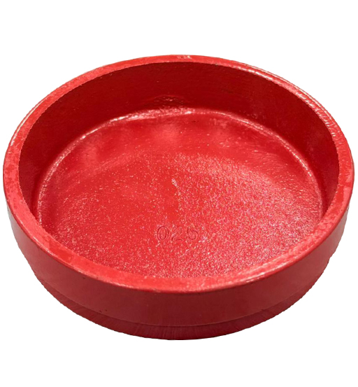 GROOVED END CAP 2 1/2" HMX view 3