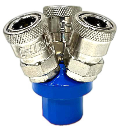 HMX QRC MANIFOLD 3 WAY 1/4"( JAPAN TYPE)