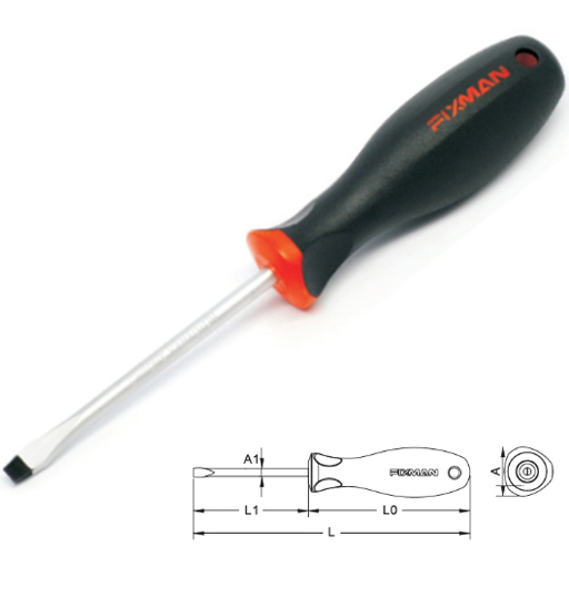 FIXMAN SCREW DRIVER FLAT 3"