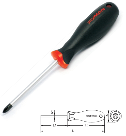 FIXMAN SCREW DRIVER STAR 12" H/D
