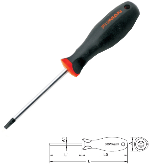 FIXMAN TORQUE SCREW DRIVER 4" T15