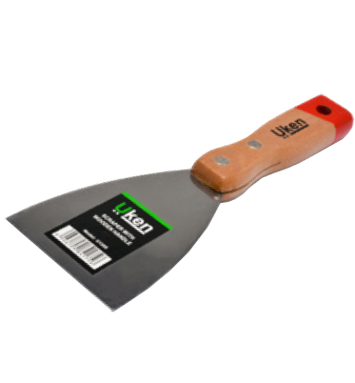SCRAPER 2" WOOD HANDLE UKEN