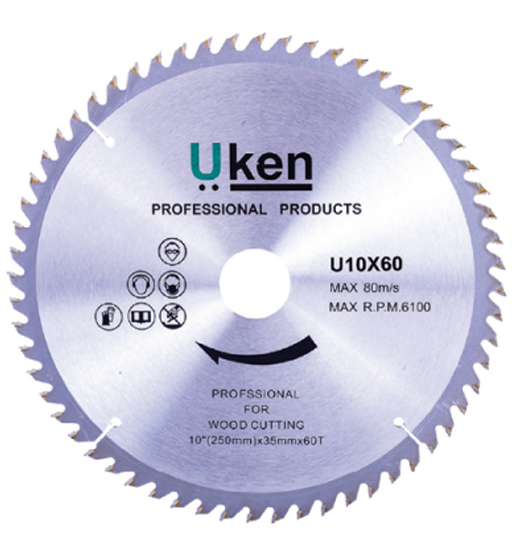 CIRCULAR SAW BLADE 12" (300) X 35 X 100T UKEN
