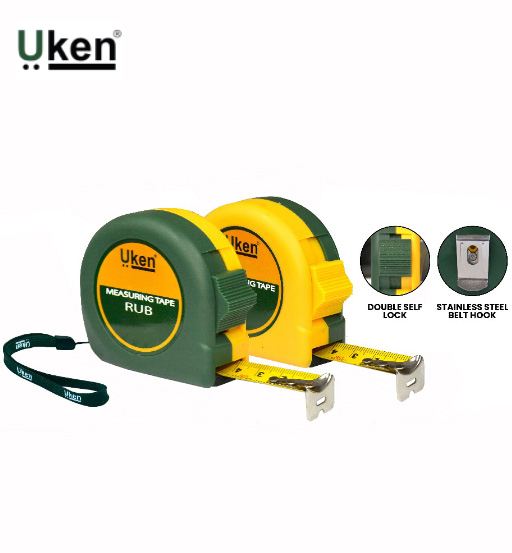 MEASURING TAPE RUB 5M (19MM) UKEN