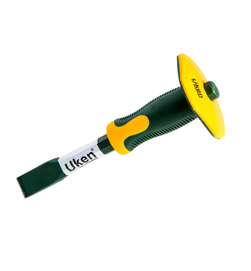 FLAT CHISEL 8" SUPER DUTY WITH GRIP WISDOM UKEN
