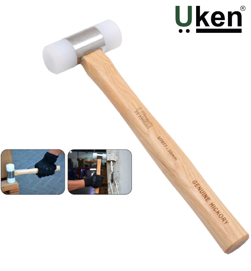 NYLON HAMMER HICKORY HANDLE 40MM UKEN