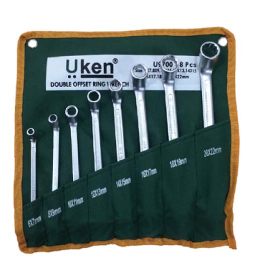 RING SPANNER SET - 12 PCS 6-32MM UKEN