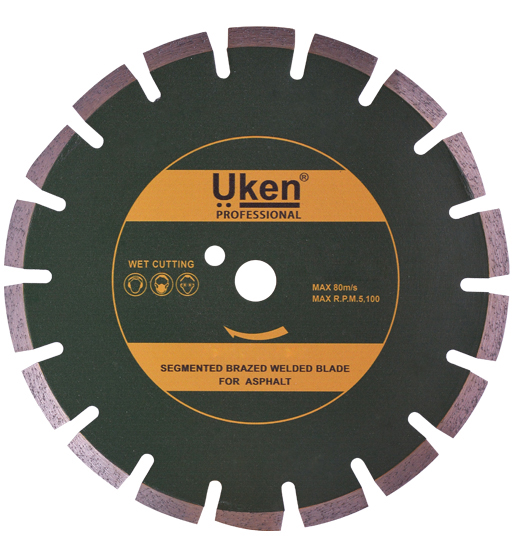 DIAMOND BLADE 600MM FOR ASPHALT #UA600B50 UKEN