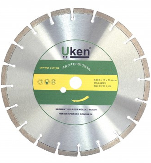 REINFORCED CONCRETE DIAMOND BLADE 600MM UKEN